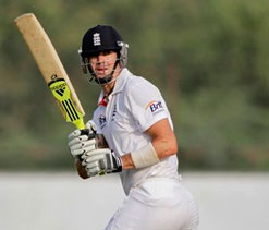 Pietersen warms up for Test series with a pacy hundred