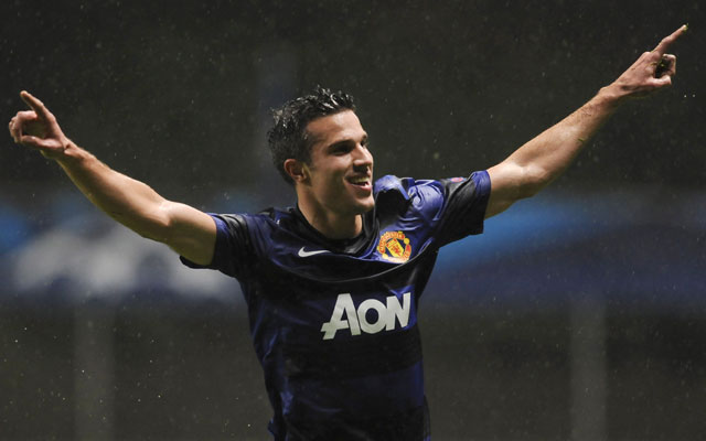 UEFA Champions League: Persie-inspired Manchester United defeat Braga 3-1