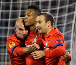 Partizan 1-3 Inter Milan: Palacio & Guarin send Italians through