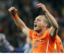Sneijder on his way to PSG