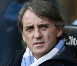 Mancini says Man City ‘much better’ than Man U despite losing derby