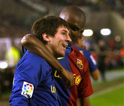 Lionel Messi is a god: Samuel Eto`o