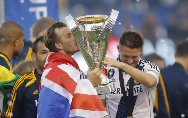 Dream end for Beckham as LA Galaxy win MLS after beating Dynamos 3-1