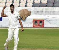 Pawar anchors Mumbai to 235 for five on Day I