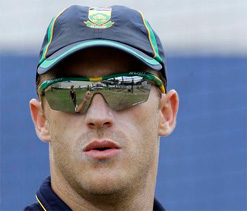 Du Plessis eyeing strong performance during Test series against Kiwis