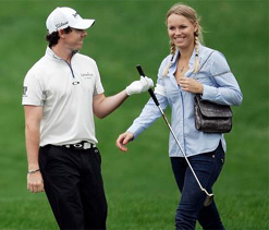 Caroline Wozniacki and Rory McIlroy squash engagement rumours