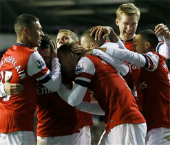 Arsenal 7-3 Newcastle: Walcott & Giroud help Gunners end the year on a high