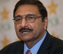 Zaka Ashraf satisfied with security for Pak team in India