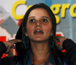Sania appreciates courage of cancer survivors