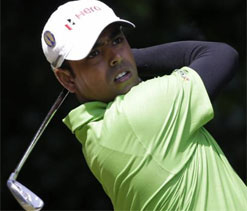 Lahiri tied seventh; Chopra second behind Schwartzel