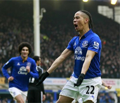 Everton beat Chealsea 2-0 at Goodison  Park