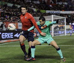Osasuna stun Barca’s league hopes with 3-2 win