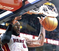 NBA: Miami Heat destroy Cavaliers in tense atmosphere