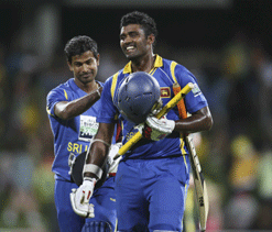 Sri Lanka beat Australia; go top of the table