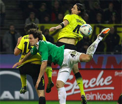 Dortmund go four points clear with Hanover win