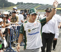 Japan`s Sato signs with team owner Bobby Rahal