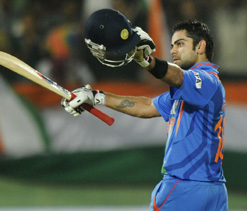 Kohli highest-placed Indian batsman in ICC ODI rankings