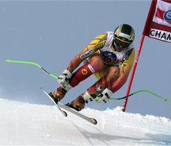 Canada`s Jan Hudec wins Chamonix downhill