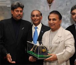 Gavaskar formally inducted into ICC Cricket Hall of Fame