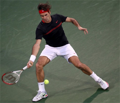 Straight-set wins for Murray, Federer in Dubai
