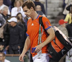 Dejected Murray tumbles out of Indian Wells