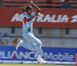 Jhulan slips to 4th, Harpreet zooms to 14th place in ranking