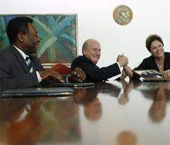 We`ll be ready for World Cup, Brazil tells FIFA