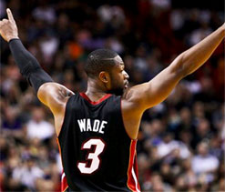Wade to rescue as Heat repel Magic