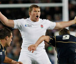 England hooker Hartley cited for alleged biting