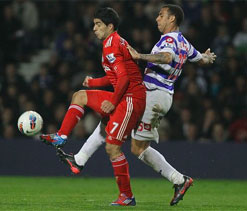 QPR beats Liverpool 3-2 after trailing 2-0