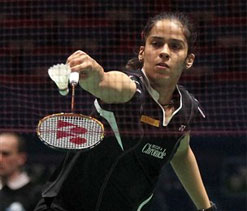 Saina crashes out of All England