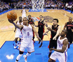 Westbrook scores 26, Thunder beat Bucks 109-89
