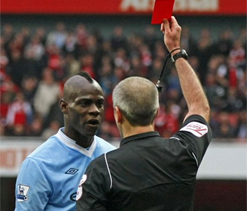 Balotelli sorry for sending-off, says agent