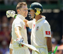 Clarke, Ponting and Hussey are Australia’s most bankable Test scorers