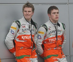 Force India drivers in top-10 in Chinese GP practice