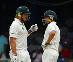 Slow day for Australia and West Indies