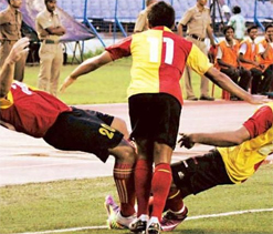 East Bengal beat United Kerala 4-3