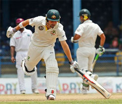 Australia still eyeing victory in rain-hit Test