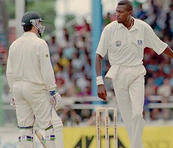 ‘Gentle giant’ Ambrose says he let his bowling do the talking for him