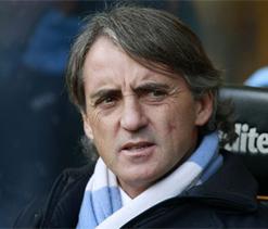 ‘Satisfied’ Man City owner Sheikh Mansour says Mancini’s job is safe