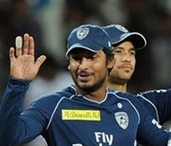 Sangakkara fined for slow over rate