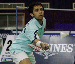 Indian campaign ends as Kashyap loses in semi-final