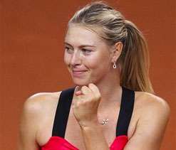 Maria Sharapova clinches Stuttgart title