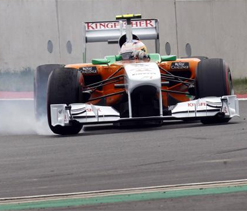 Nico 10th fastest in practice for Spanish GP