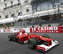 Alonso fastest in first practice at Monaco GP