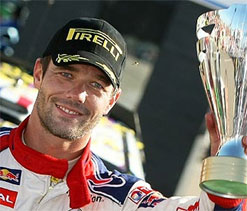 French driver Sebastian Loeb wins Acropolis Rally