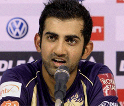 KKR is the only team that plays for Kolkata`s pride: Gambhir