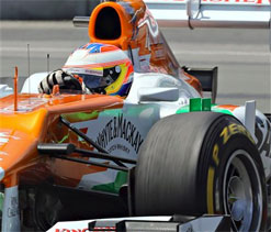 Force India`s di Resta 8th fastest in Canadian GP qualifying