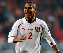 Czech star Selassie racially abused by Russia fans during Euros	