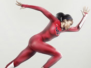 This product illustration released by Nike shows a Turbospeed suit, the official apparel for the USA Track & Field team for the London Summer Olympics. U.S. Olympic track and field athletes will wear the uniforms at the London Olympics.